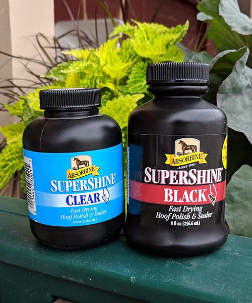 Supershine Hoof Polish Black - 8 oz